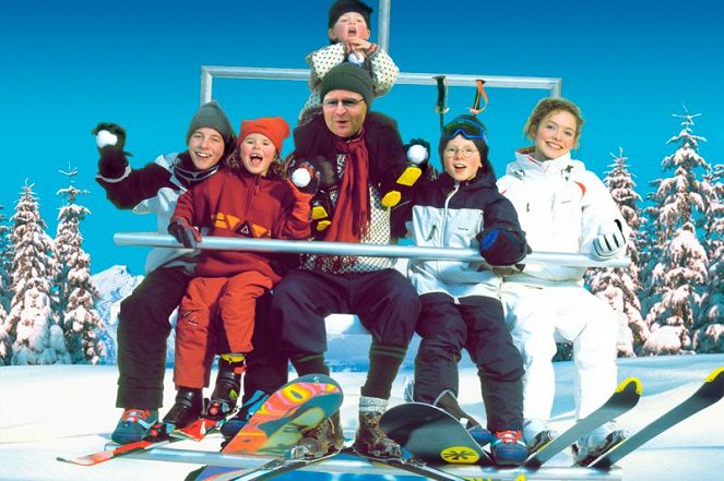 Min søsters børn i sneen - Werbefoto - Stefan Pagels Andersen, Benedikte Maria Hedegaard Mouritsen, Fritz Bjerre Donatzsky-Hansen, Peter Gantzler, Mikkel Sundø, Neel Rønholt