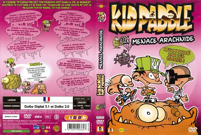 Kid Paddle - Season 1 - Borítók