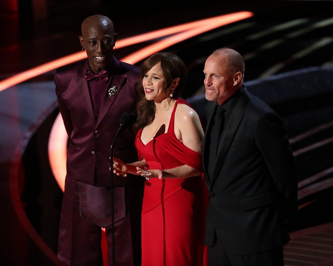 94th Annual Academy Awards - Van film - Wesley Snipes, Rosie Perez, Woody Harrelson