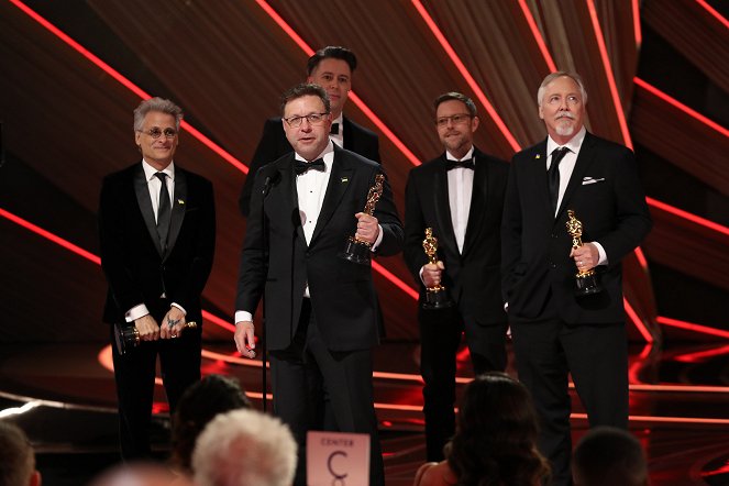 94th Annual Academy Awards - Filmfotók - Mark A. Mangini, Ron Bartlett, Theo Green, Mac Ruth, Doug Hemphill