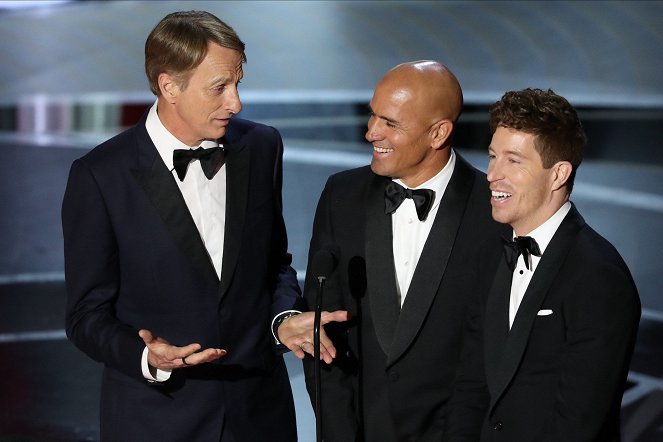 94th Annual Academy Awards - Film - Tony Hawk, Kelly Slater, Shaun White