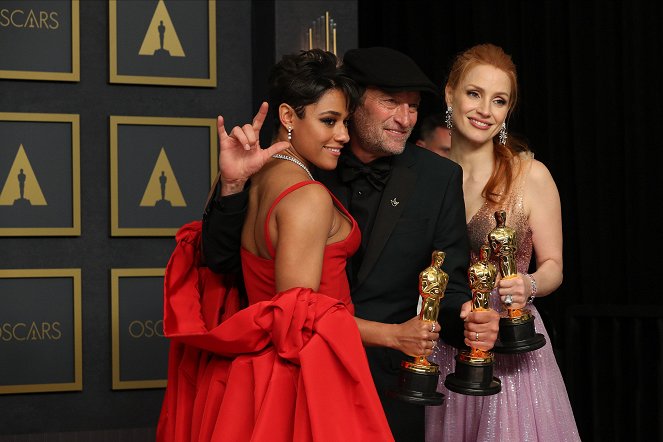 94th Annual Academy Awards - Promoción - Ariana DeBose, Troy Kotsur, Jessica Chastain