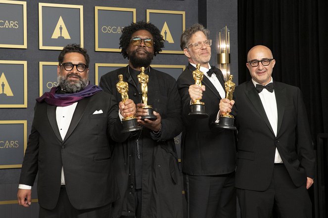 OSCARS - Die Nacht 2022 - Werbefoto - Joseph Patel, Questlove, David Dinerstein, Robert Fyvolent