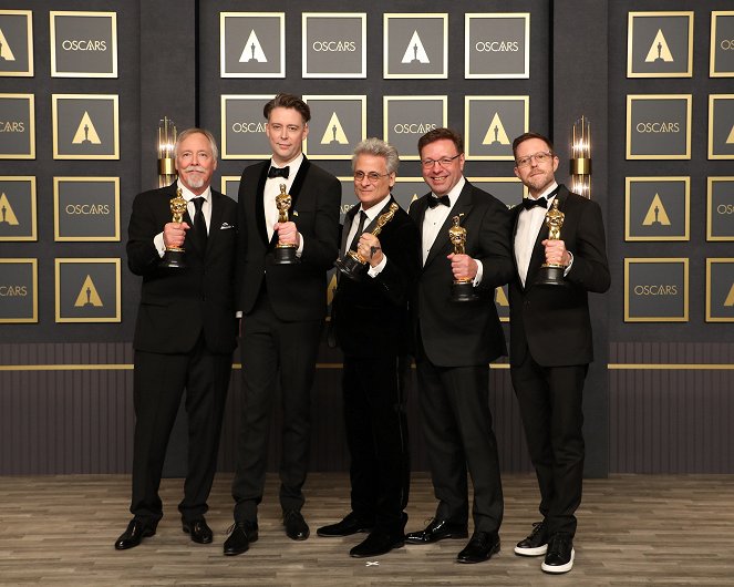 OSCARS - Die Nacht 2022 - Werbefoto - Doug Hemphill, Theo Green, Mark A. Mangini, Ron Bartlett, Mac Ruth