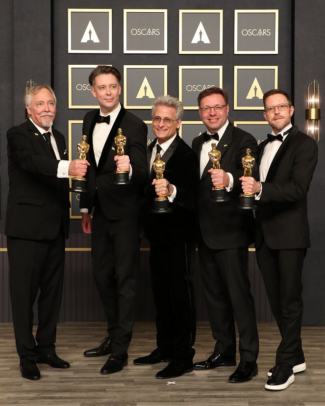 Oscar 2022 - Promo - Doug Hemphill, Theo Green, Mark A. Mangini, Ron Bartlett, Mac Ruth