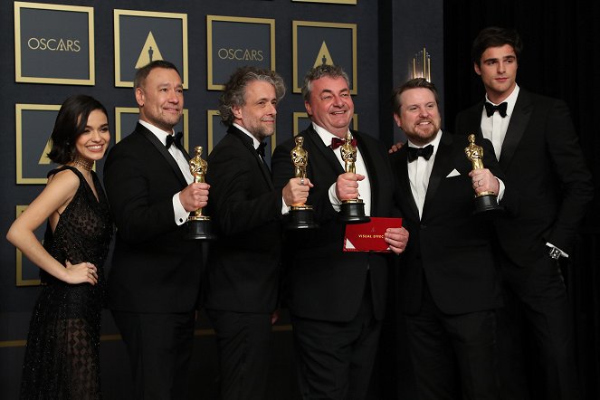94th Annual Academy Awards - Promo - Rachel Zegler, Brian Connor, Paul Lambert, Gerd Nefzer, Tristan Myles, Jacob Elordi