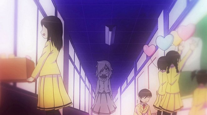 Watamote: No Matter How I Look at It, It’s You Guys Fault I’m Not Popular! - Since I`m Not Popular, the Second Term Is Starting - Photos