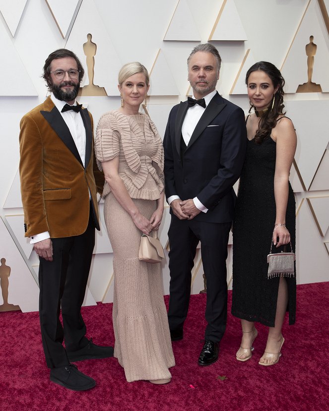 94th Annual Academy Awards - Rendezvények - Red Carpet - Frederic Aspiras, AnnaCarin Lock, Göran Lundström