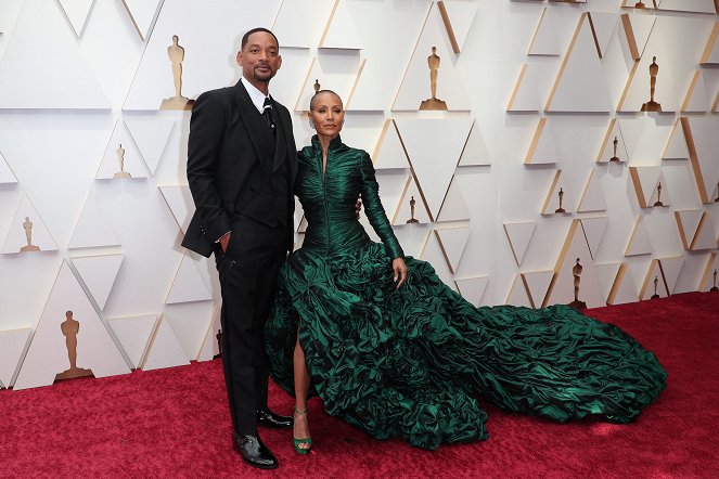 94th Annual Academy Awards - Rendezvények - Red Carpet - Will Smith, Jada Pinkett Smith