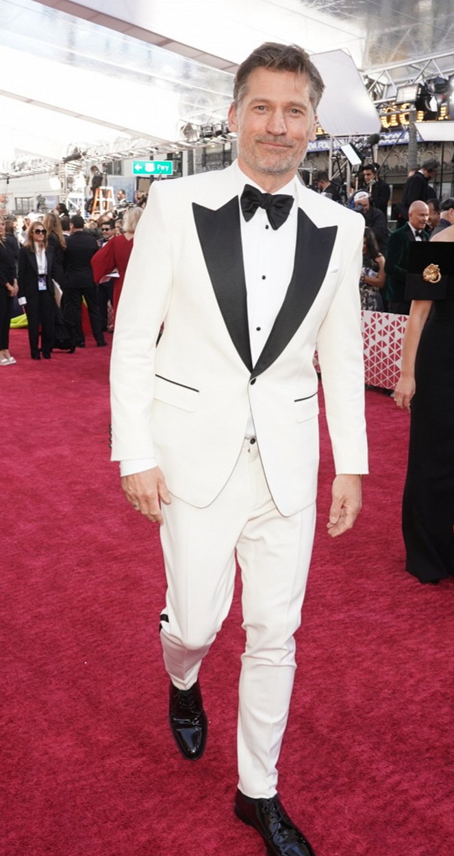 94th Annual Academy Awards - Z imprez - Red Carpet - Nikolaj Coster-Waldau