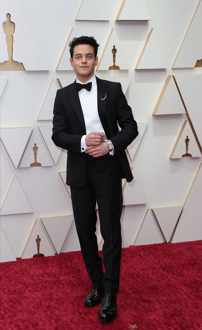 94th Annual Academy Awards - Z imprez - Red Carpet - Rami Malek