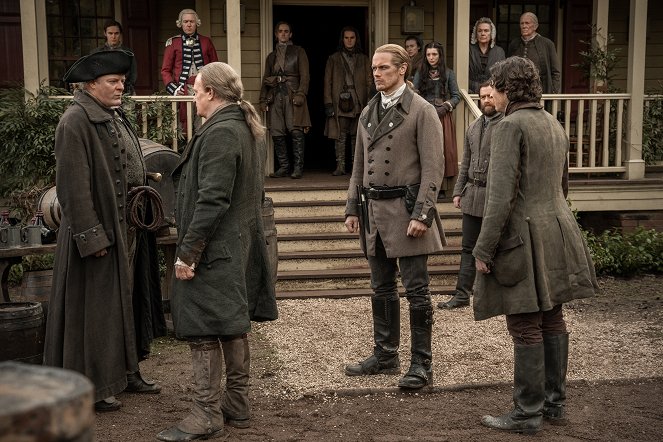 Outlander - Season 6 - Echoes - Do filme - Chris Larkin, Sam Heughan