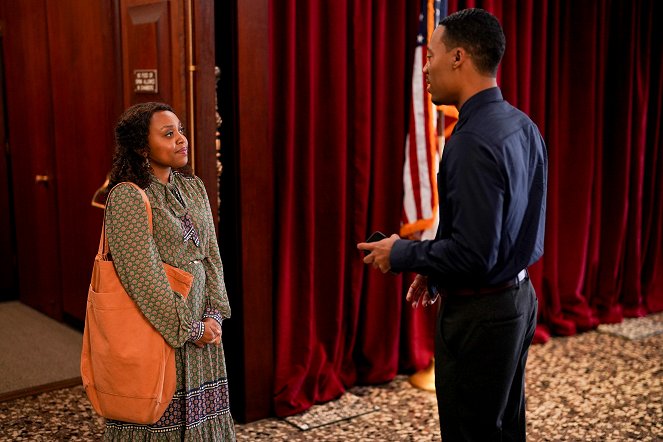 Abbott Elementary - Season 1 - Ava vs. Superintendent - Filmfotos - Quinta Brunson, Tyler James Williams