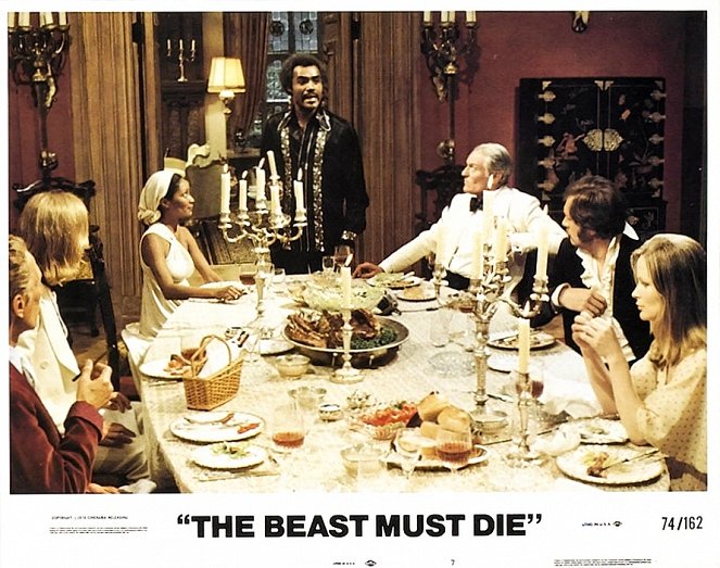 The Beast Must Die - Cartes de lobby - Marlene Clark, Calvin Lockhart, Charles Gray, Michael Gambon, Ciaran Madden