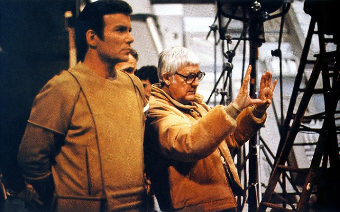 Star Trek - Der Film - Dreharbeiten - William Shatner, Robert Wise