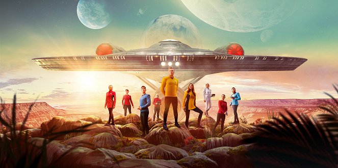 Star Trek : Strange New Worlds - Season 1 - Promo - Celia Rose Gooding, Melissa Navia, Ethan Peck, Bruce Horak, Anson Mount, Rebecca Romijn, Jess Bush, Christina Chong, Babs Olusanmokun