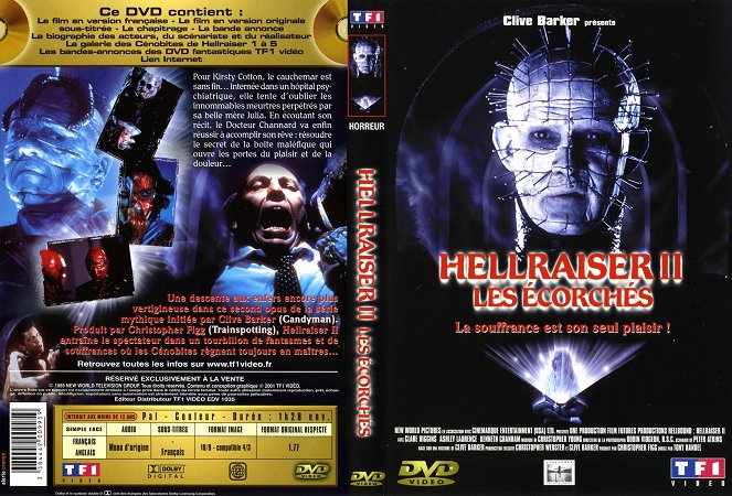 Hellbound: Hellraiser II - Borítók