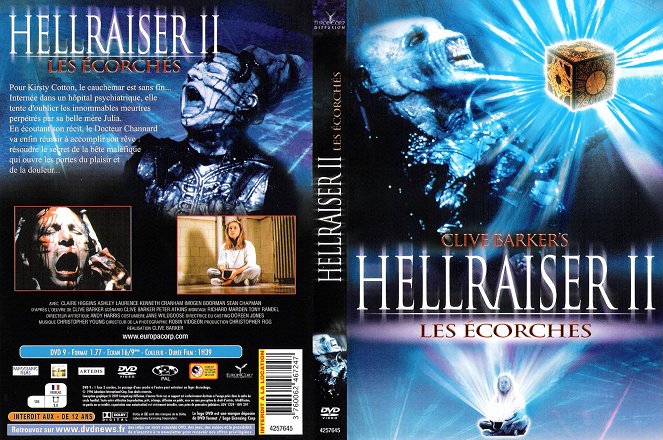 Hellbound: Hellraiser II - Covers