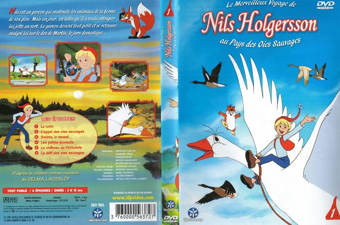 Nils Holgersson - Covers