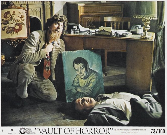 The Vault of Horror - Lobby Cards - Tom Baker, Denholm Elliott