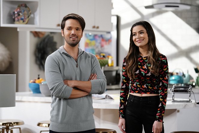 iCarly Revival - iThrow a Flawless Dinner Party - Filmfotos - Nathan Kress, Miranda Cosgrove