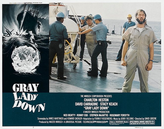 Gray Lady Down - Lobby Cards - Ned Beatty, David Carradine