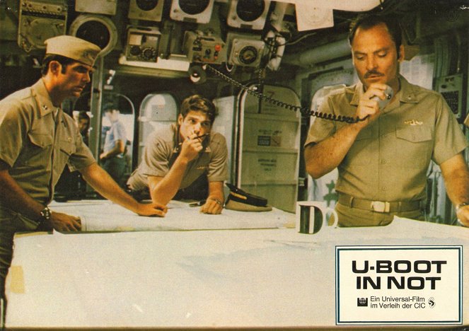 S.O.S. - Submarino Nuclear - Cartões lobby - Christopher Reeve, Stacy Keach