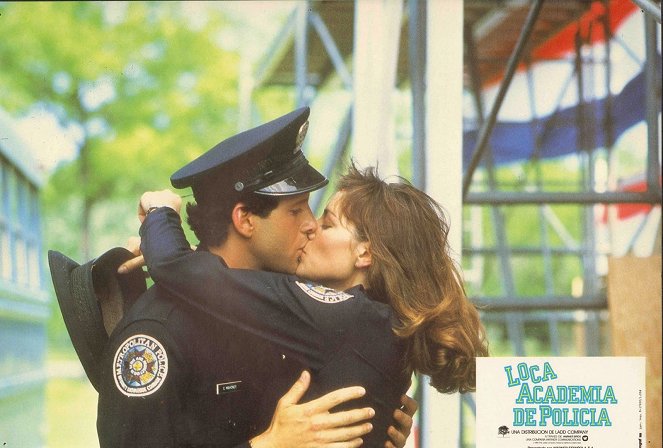 Academia de Polícia - Cartões lobby - Steve Guttenberg, Kim Cattrall