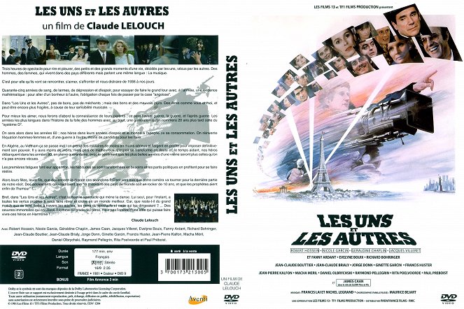 Les Uns et les autres - Borítók