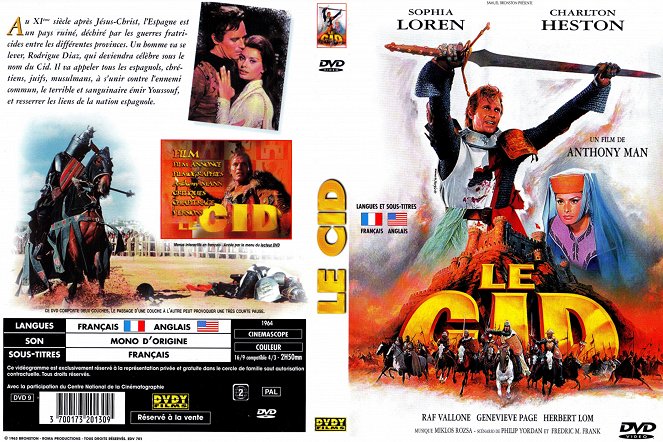 El Cid - Okładki