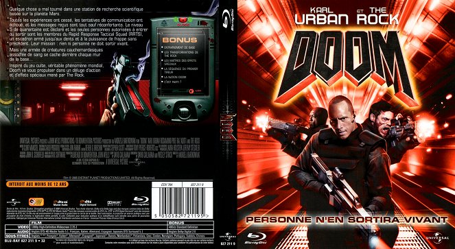Doom - Sobrevivência - Capas