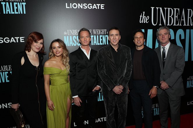 The Unbearable Weight of Massive Talent - Evenementen - Special Screening of "The Unbearable Weight of Massive Talent" at the Regal Essex Theatre on April 10th, 2022 in New York, New York - Kristin Burr, Lily Mo Sheen, Neil Patrick Harris, Nicolas Cage, Tom Gormican, Michael Nilon