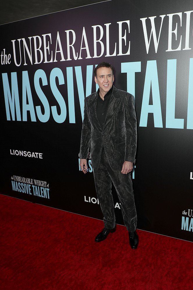 Massive Talent - Veranstaltungen - Special Screening of "The Unbearable Weight of Massive Talent" at the Regal Essex Theatre on April 10th, 2022 in New York, New York - Nicolas Cage