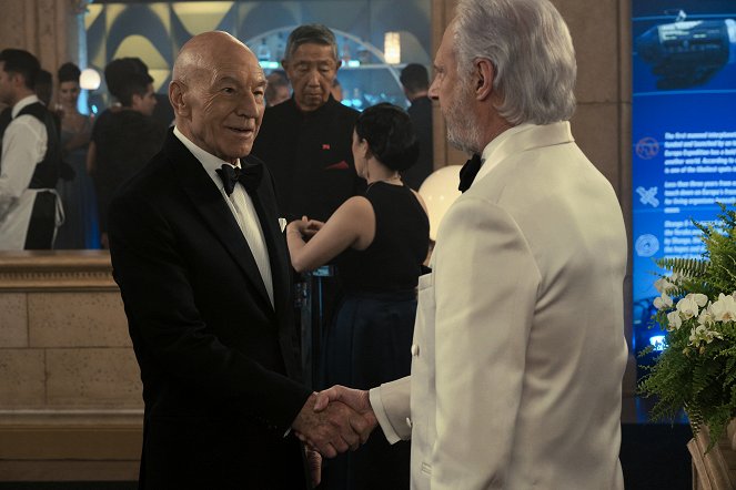 Star Trek: Picard - Season 2 - Zwei von Eins - Dreharbeiten - Patrick Stewart