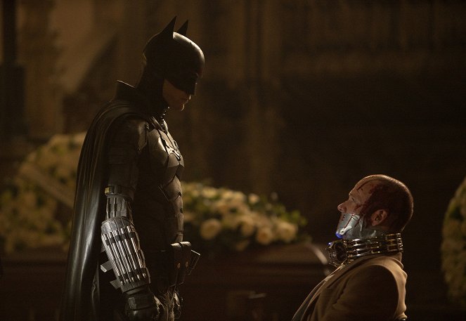 Batman - Filmfotók - Robert Pattinson, Peter Sarsgaard