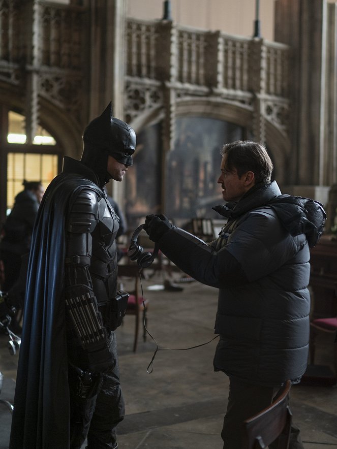 The Batman - De filmagens - Robert Pattinson, Matt Reeves