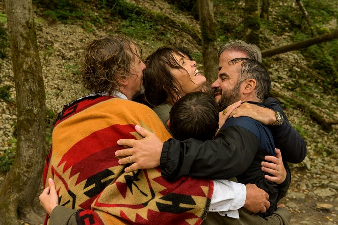 Muži na pokraji nervového zrútenia - Z filmu - Pascal Demolon, Marina Hands, François-Xavier Demaison