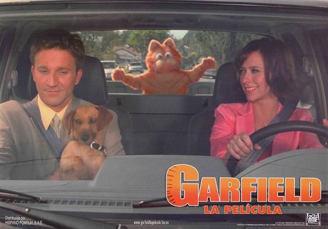 Garfield - Der Film - Lobbykarten - Breckin Meyer, Jennifer Love Hewitt