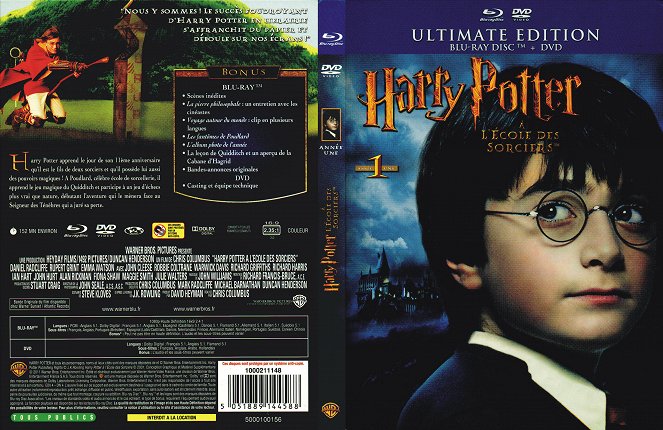 Harry Potter a Kámen mudrců - Covery