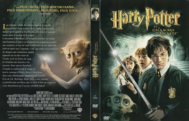 Harry Potter és a titkok kamrája - Borítók
