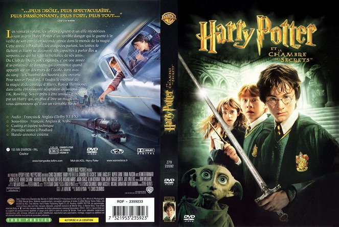 Harry Potter a Tajomná komnata - Covery