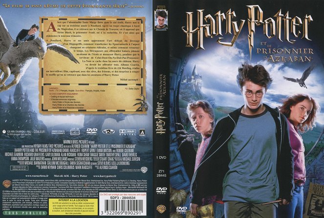 Harry Potter y el Prisionero de Azkaban - Carátulas