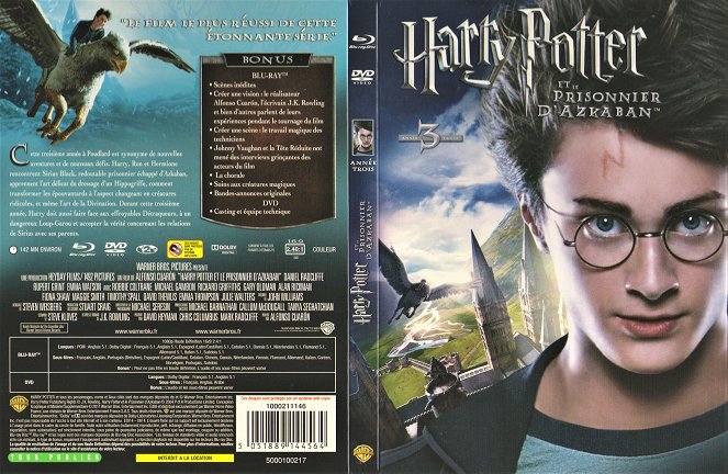 Harry Potter and the Prisoner of Azkaban - Covers