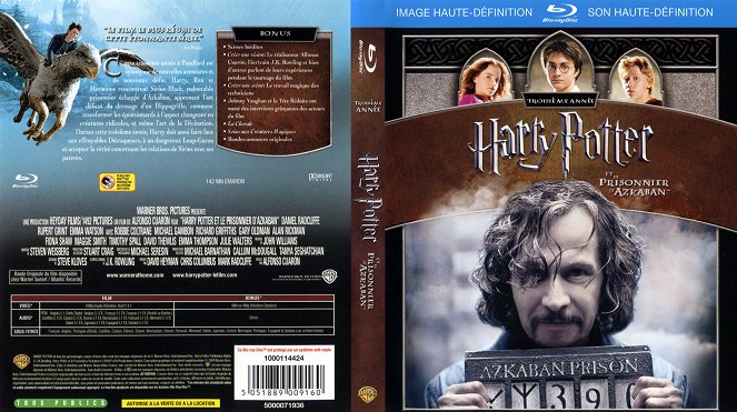 Harry Potter a väzeň z Azkabanu - Covery
