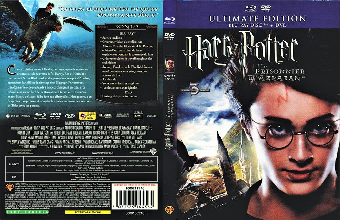 Harry Potter et le Prisonnier d'Azkaban - Couvertures