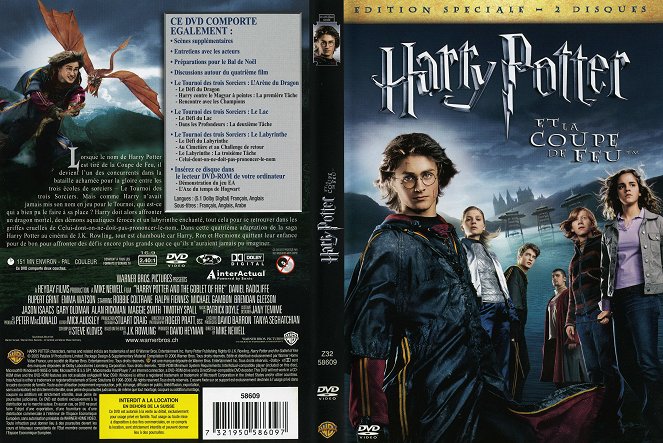 Harry Potter y el Cáliz de Fuego - Carátulas