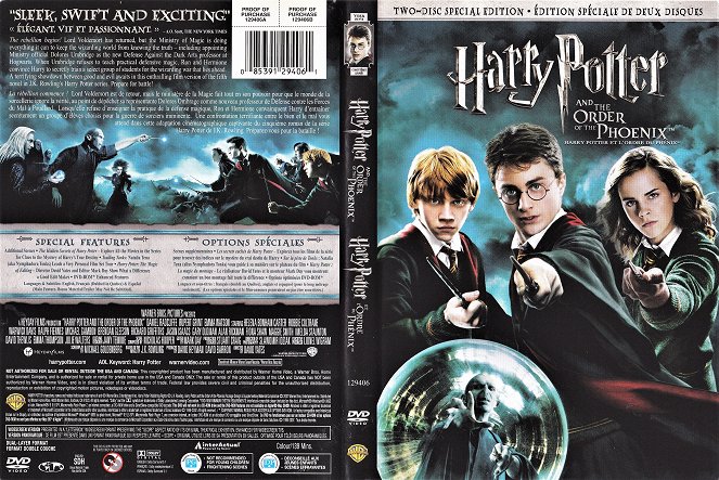 Harry Potter a Fénixov rád - Covery