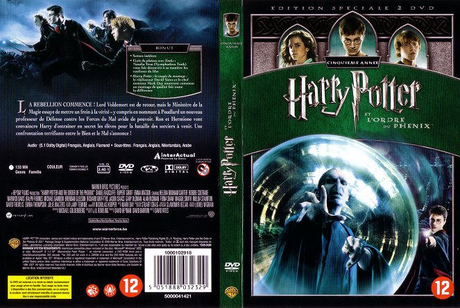 Harry Potter a Fénixov rád - Covery