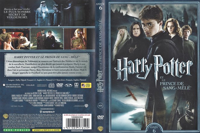 Harry Potter y el Misterio del Príncipe - Carátulas