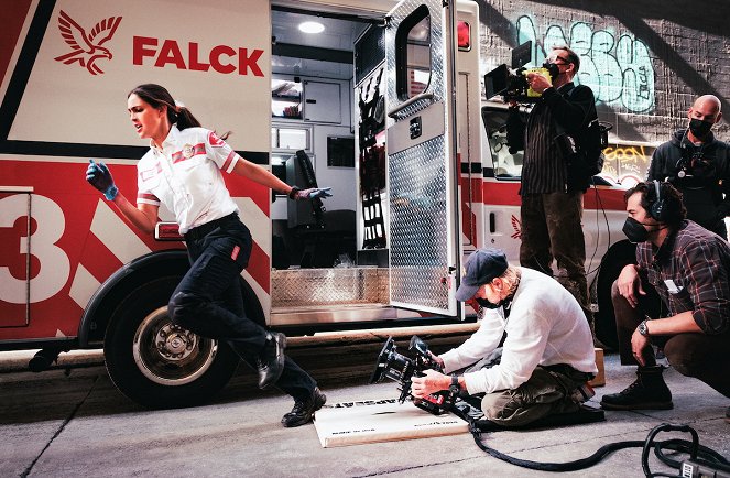 Ambulance - Z natáčení